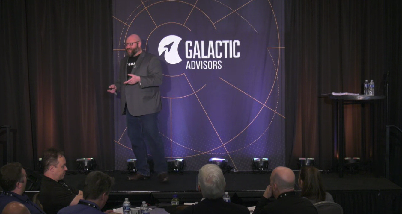 Speaking at Galactic