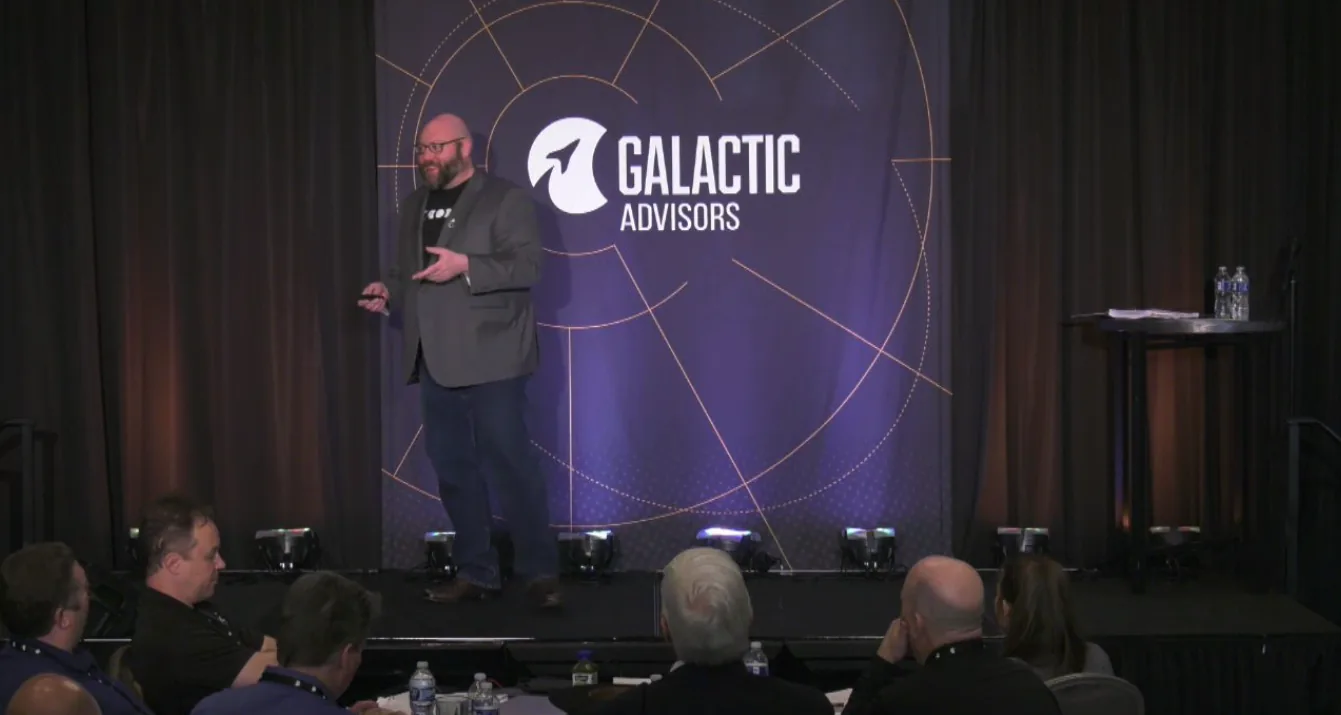 Speaking at Galactic