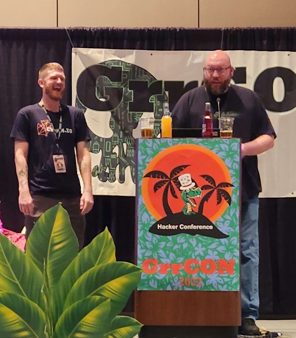 Speaking at GrrCon