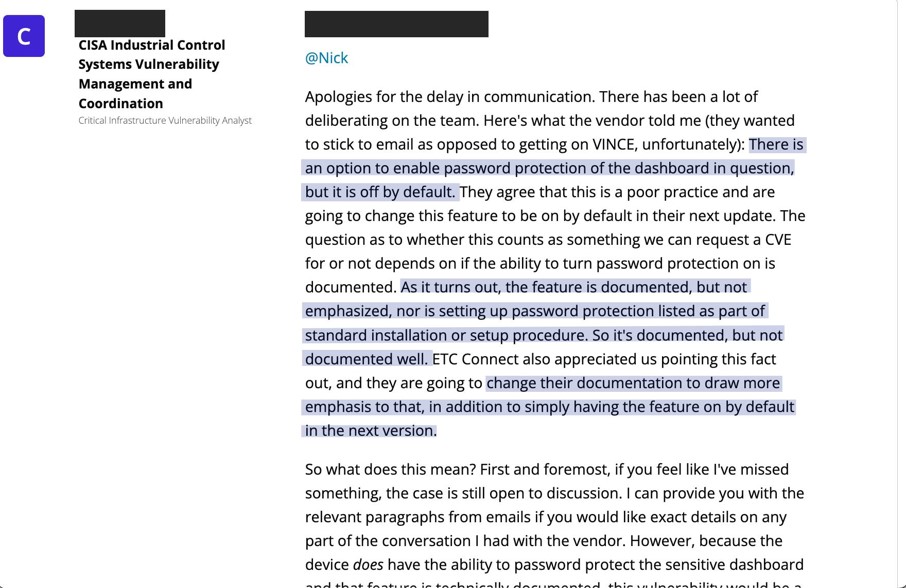 Real-world installation example